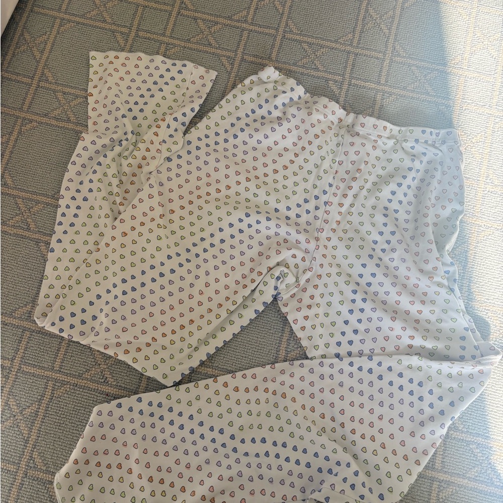 Roller Rabbit Multicolor Heart Print Kids Bottoms
